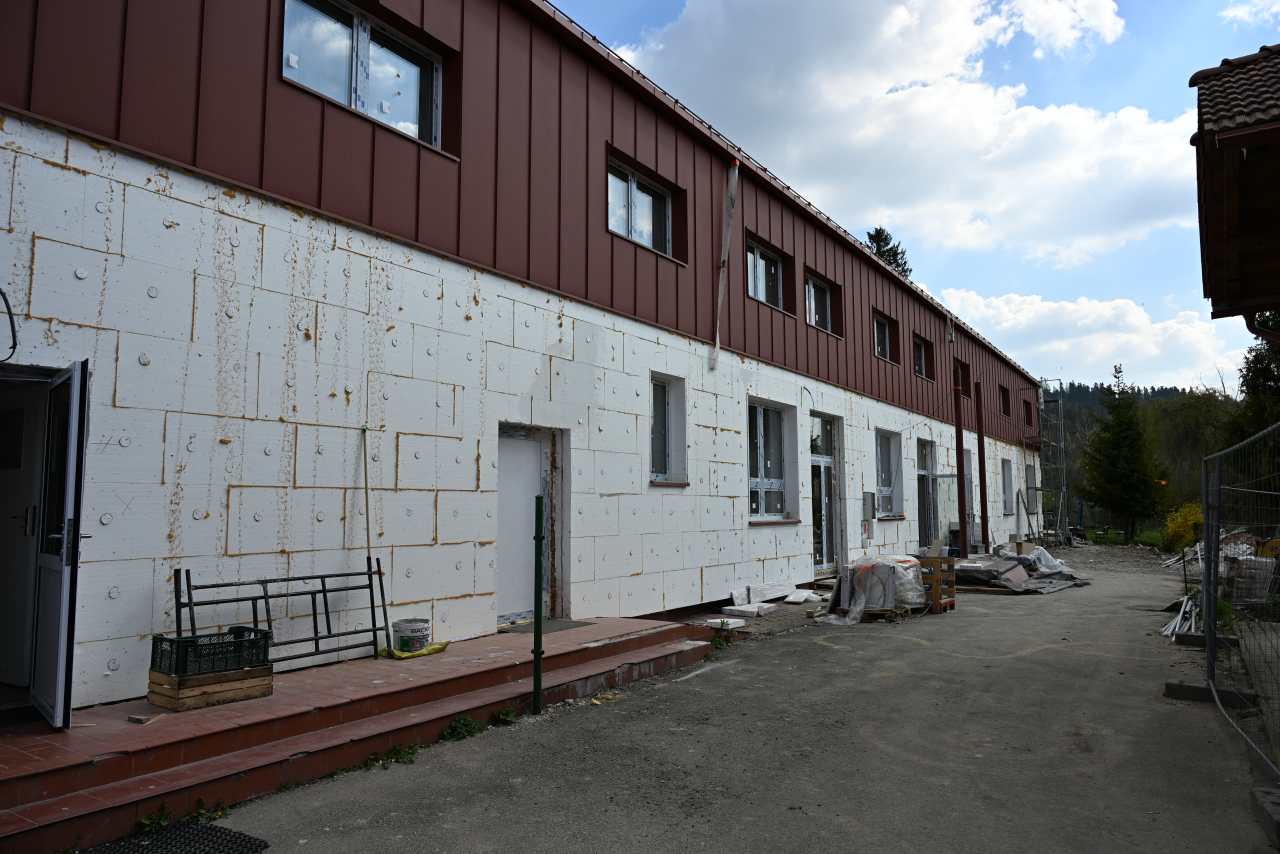 Miniaturka wpisu Prace przy rozbudowie przedszkola w Dydni