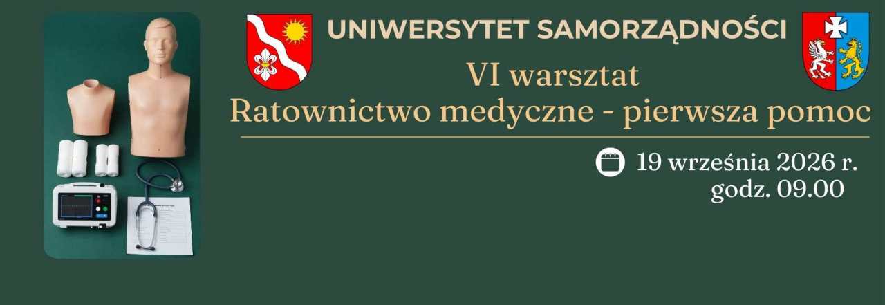 Miniaturka wpisu Zapraszamy na warsztaty ratownictwa medycznego